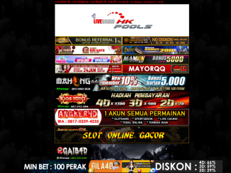 Live Draw HK Hongkong Pools 6D Indonesia