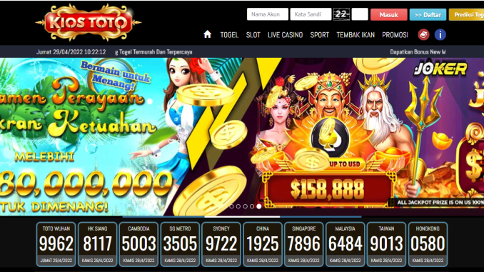 Pasang Togel online