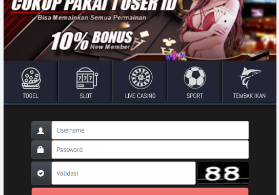 tempat pasang togel online