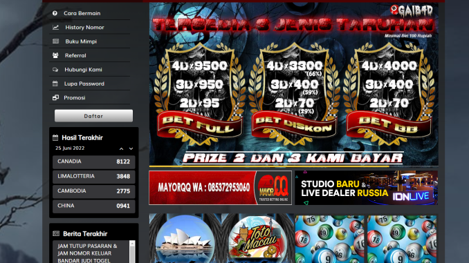 4 Negara Pasaran Bandar Judi Togel Online Sah Dan Terbaik Di Dunia