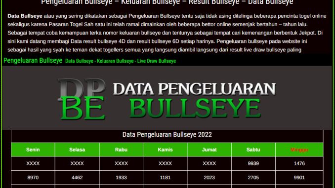 data bullseye