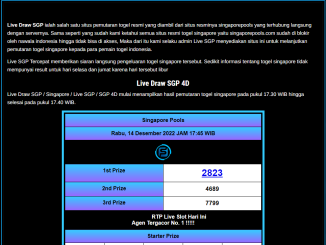 live draw sgp